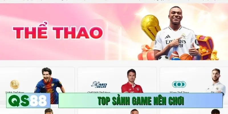 Top sảnh game nên chơi khi giới thiệu QS88